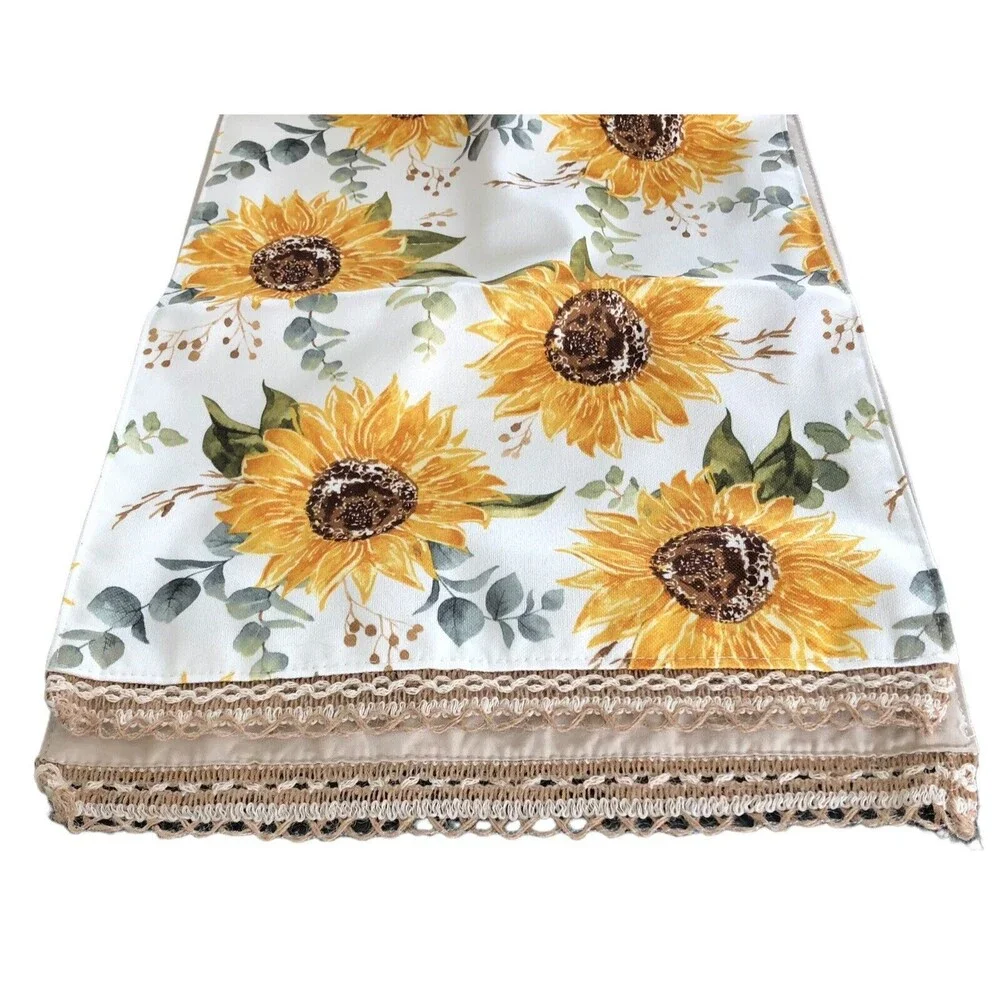 Robert Stanley 4 Napkins and Table Runner Fall Country Sun Flower Unused READ